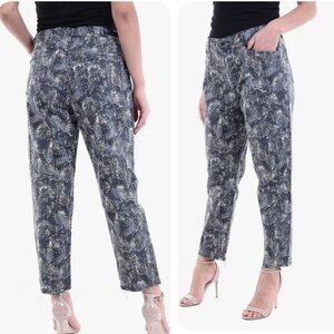 J Brand Ruby High Rise Cropped Cigarette Jeans in Cape Mountain 26